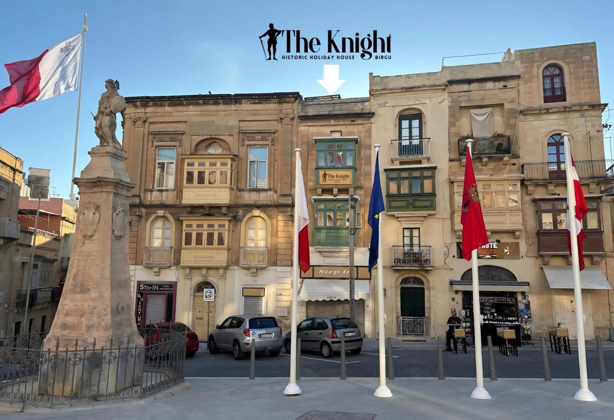 The Knight - Heritage & Art Home At Birgu Square 外观 照片